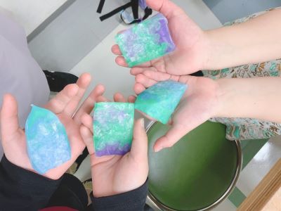 南相馬市博物館様で「香りの体験教室～宝石石けんづくり」