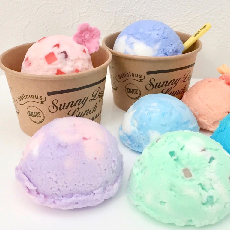 これからの季節、人気No.１、アイスクリーム石けんづくり