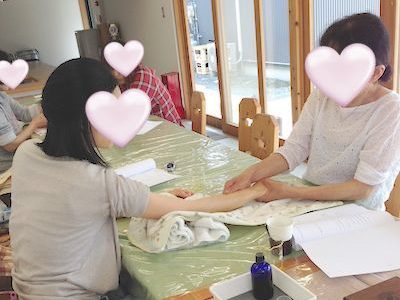 AEAJアロマハンドセラピストコース、福島校