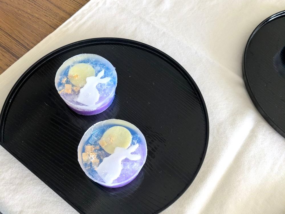 お月見うさぎ石けん