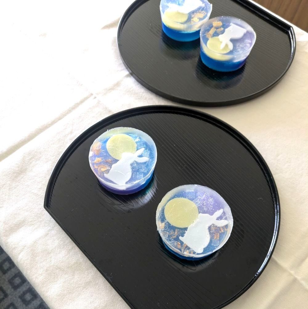 お月見うさぎ石けん