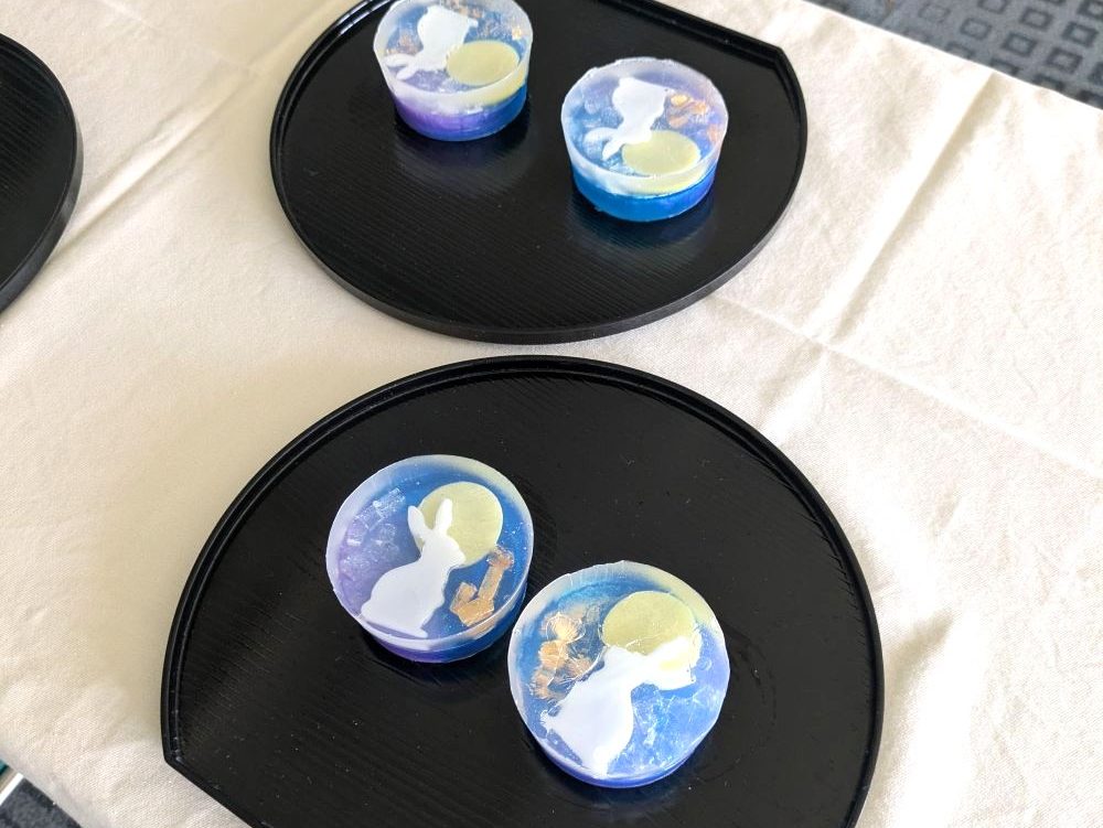 お月見うさぎ石けん