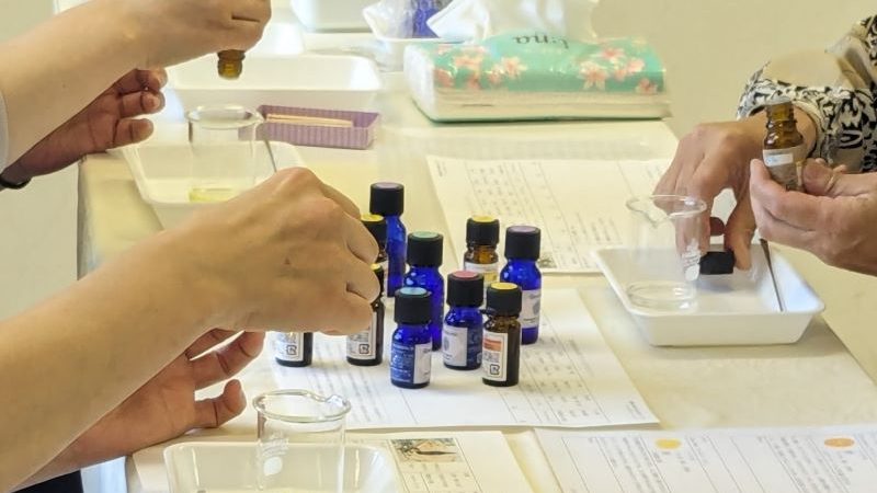 好みの香りを選ぶ