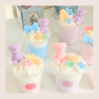 ラテ石けんづくりワークショップ