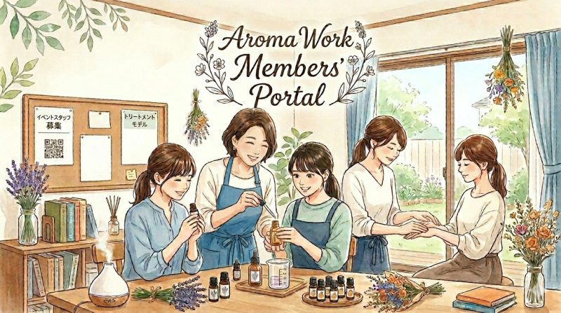 アロマお仕事メンバー募集のご案内